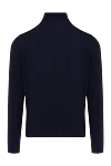 Cashmere and wool golf for men black Brunello Cucinelli - 10% cashmere, 90% wool. Country of manufacture: Italy. Care: specialized cleaning - photo 6