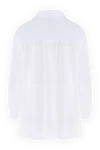 Women's white cotton and elastane shirt Peserico - 97% cotton, 3% elastane. Closure: buttons. Country of manufacture: Italy. Care: specialized cleaning - photo 6