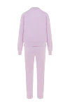 Peserico Walking suit made of cotton and elastane for women pink - 97% cotton, 3% elastane. Closure: zipper. two side pockets. Country of manufacture: Italy. Care: specialized cleaning - photo 7