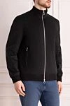 Seraphin Gray cashmere and silk jacket for men - 