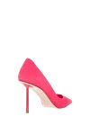 Pink suede heels for women Le Silla - 100% suede. Heel height: 80 mm. Country of manufacture: Italy. Care: specialized cleaning - photo 4