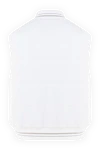 Viscose and polyamide vest for women white D.Exterior - 70% viscose, 30% polyamide. Closure: zipper. Country of manufacture: Italy. Care: specialized cleaning - photo 6