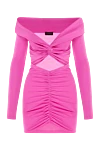 The Andamane Pink polyester and elastane dress - 94% polyester, 6% elastane. Country of manufacture: Italy. Care: specialized cleaning - photo 1