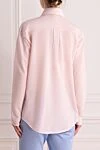 Women's cotton and nylon shirt pink Fabiana Filippi - 76% cotton, 24% nylon. Closure: buttons. Country of manufacture: Italy. Care: specialized cleaning - photo 4