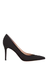 Gianvito Rossi Black suede heels for women - 100% suede. Country of manufacture: Italy. Care: specialized cleaning - photo 1