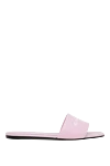 Givenchy Women's pink cotton slippers - brand logo. 100% cotton. Country of manufacture: Italy. Care: specialized cleaning - photo 1