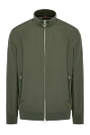 Seraphin Men's nylon jacket green - 100% nylon. Closure: zipper. two side pockets. Country of manufacture: Italy. Care: specialized cleaning - photo 1