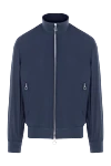 Seraphin Men's blue nylon jacket - 