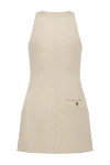 Philosophy di Lorenzo Serafini Women's dress beige - 34% cotton, 30% acrylic, 19% wool, 12% polyester. two front pockets, one back pocket. Country of manufacture: Italy. Care: specialized cleaning - photo 7