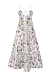 Philosophy di Lorenzo Serafini Polyester dress for women white - flowers pattern. 100% polyester. Country of manufacture: Italy. Care: specialized cleaning - photo 1