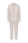 Eleventy Walking suit for men beige - 82% cotton, 15% polyamide, 3% elastane. Closure: buttons. two side pockets. Country of manufacture: Italy. Care: specialized cleaning - photo 1