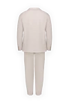 Eleventy Walking suit for men beige - 82% cotton, 15% polyamide, 3% elastane. Closure: buttons. two side pockets. Country of manufacture: Italy. Care: specialized cleaning - photo 7