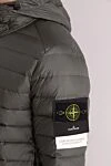 Stone Island Куртка з поліаміду синя чоловіча - логотип бренду. капюшон. 100% поліамід. блискавка. дві передні кишені. Країна виробник: Італія. Догляд: спеціалізоване чищення - фото 5