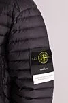 Stone Island Куртка з поліаміду синя чоловіча - логотип бренду. капюшон. 100% поліамід. блискавка. дві передні кишені. Країна виробник: Італія. Догляд: спеціалізоване чищення - фото 5