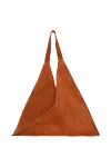 Khaite Bag made of genuine leather for women beige - 100% genuine leather. Country of manufacture: Italy. Care: specialized cleaning - photo 1