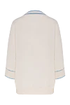 Women's cashmere cardigan beige Rocco Ragni - contrast edging . 100% cashmere. Closure: buttons . two side pockets. Country of manufacture: Italy. Care: specialized cleaning - photo 6