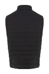 Brunello Cucinelli Чорний стьобаний жилет з коміром стійкою на кнопках - 83% поліестер, 17% еластан. блискавка. дві передні кишені. Країна виробник: Італія. Догляд: спеціалізоване чищення - фото 5