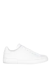 Dolce & Gabbana White leather sneakers for men - brand logo. 100% genuine leather. Closure: laces. Country of manufacture: Italy. Care: specialized cleaning - photo 1