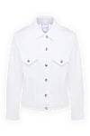 Jacob Cohen Women's denim jacket white - 65% lyocell, 30% cotton, 5% elastane. Closure: buttons. two chest pockets. Country of manufacture: Italy. Care: specialized cleaning - photo 1