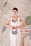 Giuseppe Di Morabito Women's white cotton dress - 61% acetate, 34% viscose, 5% elastane. Country of manufacture: Italy. Care: specialized cleaning - photo 9