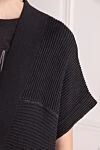 Brunello Cucinelli Кардиган із бавовни синій жіночий - 100% бавовна. Країна виробник: Італія. Догляд: спеціалізоване чищення - фото 5
