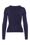 Women's purple long sleeve jumper Loewe - brand logo. 69% viscose, 21% polyester, 10% polyamide. Country of manufacture: Italy. Care: specialized cleaning - photo 6