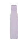 D.Exterior Polyester and elastane dress for women purple - 97% polyester, 3% elastane. Country of manufacture: Italy. Care: specialized cleaning - photo 1