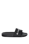 Givenchy Flip flops made of polyurethane for men black - brand logo. 100% polyurethane. Country of manufacture: Italy. Care: specialized cleaning - photo 1