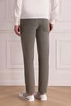 Gray cotton jeans for men Brunello Cucinelli - 100% cotton. zipper, button. two front pockets, two back pockets. Country of manufacture: Italy. Care: specialized cleaning - photo 4