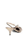 Women's beige genuine leather heels Miu Miu - 100% genuine leather. buckle. Country of manufacture: Italy. Care: specialized cleaning - photo 4