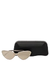 Balenciaga Metal sunglasses, gray - logo. Frame color: gray. gray. metal. Country of manufacture: Italy. Care: specialized cleaning - photo 5