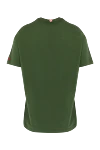 Men's green cotton T-shirt with print MC2 Saint Barth - car drawing. 100% cotton. Country of manufacture: Italy. Care: specialized cleaning - photo 6