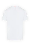 Men's white cotton T-shirt with print MC2 Saint Barth - drawing and logo. 100% cotton. Country of manufacture: Italy. Care: specialized cleaning - photo 6