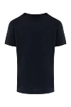 Cotton T-shirt for men, blue Dolce & Gabbana - 100% cotton. Country of manufacture: Italy. Care: specialized cleaning - photo 6