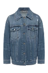 Dolce & Gabbana Denim jacket made of cotton blue for women - 100% cotton. Closure: buttons. two chest pockets, two side pockets. Country of manufacture: Italy. Care: specialized cleaning - photo 1