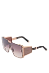 Balmain Pink men's sunglasses for sun protection made of metal - brand logo. 100% metal. pink gradient. Country of manufacture: Italy. Care: specialized cleaning - photo 3