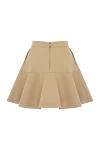 Beige cotton mini skirt for women Dior - 100% cotton. Closure: zipper. Country of manufacture: Italy. Care: specialized cleaning - photo 6