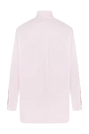 Women's cotton shirt pink Prada - 100% cotton. Closure: buttons. Country of manufacture: Italy. Care: specialized cleaning - photo 6