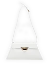 Prada Women's white bag made of genuine leather - brand logo. 100% genuine leather. buckle with lock. Country of manufacture: Italy. Care: specialized cleaning - photo 1