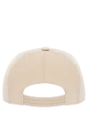 Polyester cap for men beige Loro Piana - brand logo. 100% polyester. Country of manufacture: Italy. Care: specialized cleaning - photo 4