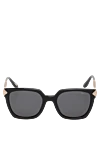 Chopard Women's black sunglasses made of plastic - brand logo. plastic. black. Country of manufacture: Italy. Care: specialized cleaning - photo 1