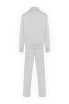 White men's walking suit made of polyester Palm Angels - brand logo. 100% polyester. Closure: zipper. two side pockets. Country of manufacture: Italy. Care: specialized cleaning - photo 6