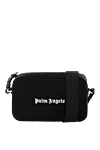Palm Angels Black polyamide bag - brand logo. 100% polyamide. Closure: zipper. Country of manufacture: Italy. Care: specialized cleaning - photo 5