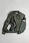 Куртка зеленая мужская из хлопка Stone Island - 100% хлопок. пуговицы. два боковых. Страна производитель: Италия. Уход: специализированная чистка - фото 8