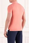 Men's pink cotton polo Kiton - 100% cotton. Country of manufacture: Italy. Care: specialized cleaning - photo 4