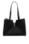 Celine Women's black bag made of genuine leather - 100% genuine leather. lock. Handles: two handles with the ability to be carried on the shoulder. Country of manufacture: Italy. Care: specialized cleaning - photo 1