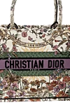 Dior Сумка жіноча фіолетова з текстилю. - вишивка. 100% текстиль. Розміри: 36 х 27,5 х 16,5 см. Довжина ручки 42см. Країна виробник: Італія. Догляд: спеціалізоване чищення - фото 5