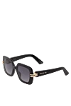 Dior Women's black sunglasses made of plastic - brand logo. 100% plastic. black. Country of manufacture: Italy. Care: specialized cleaning - photo 3