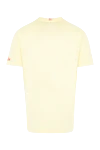 Men's yellow T-shirt made of cotton MC2 Saint Barth - drawing car. Composition:100% cotton. Country of manufacture: Italy. Care: specialized cleaning - photo 6