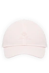 Loro Piana Men's pink cap made of cotton - brand logo. 100% cotton. Country of manufacture: Italy. Care: specialized cleaning - photo 1